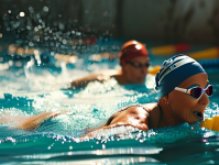 游泳锻炼，水中的健身之旅，探索水中健身，游泳锻炼的全面指南