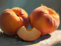 每天一个桃子，健康生活的艺术，每日一桃，健康